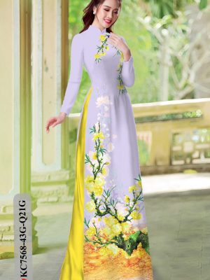 Vải áo dài hoa in 3D mới ra AD KC7568 28 1604727769 886 Vai ao dai hoa in 3D moi ra AD KC7568