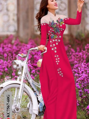 Vải áo dài in hình lá mới ra AD KC7567 24 1604728026 991 Vai ao dai in hinh la moi ra AD KC7567