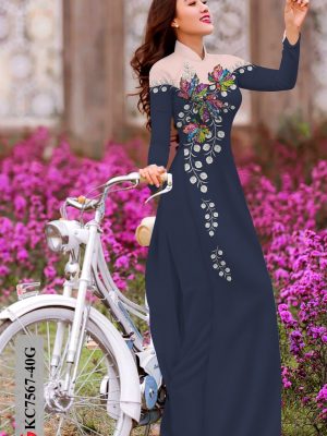 Vải áo dài in hình lá mới ra AD KC7567 27 1604728027 547 Vai ao dai in hinh la moi ra AD KC7567