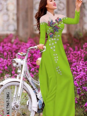 Vải áo dài in hình lá mới ra AD KC7567 28 1604728027 965 Vai ao dai in hinh la moi ra AD KC7567