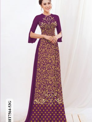 Vải áo dài hoa văn thiết kế 2020 AD HT7564 23 1604728377 611 Vai ao dai hoa van thiet ke 2020 AD HT7564