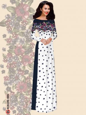 Vải Áo Dài Hoa In 3D kiểu mới AD KC5136 23 1604904597 991 Vai Ao Dai Hoa In 3D kieu moi AD KC5136