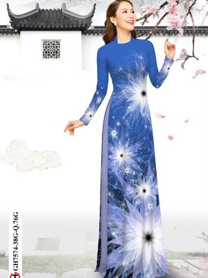 Vải Áo Dài Hoa In 3D thiết kế 2020 AD GH7574 23 1604905738 226 Vai Ao Dai Hoa In 3D thiet ke 2020 AD