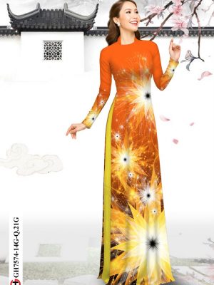 Vải Áo Dài Hoa In 3D thiết kế 2020 AD GH7574 25 1604905738 41 Vai Ao Dai Hoa In 3D thiet ke 2020 AD