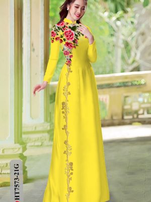 Vải Áo Dài Hoa Hồng kiểu mới AD HT7573 18 1604906367 533 Vai Ao Dai Hoa Hong kieu moi AD HT7573