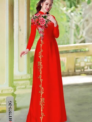 Vải Áo Dài Hoa Hồng kiểu mới AD HT7573 17 1604906367 846 Vai Ao Dai Hoa Hong kieu moi AD HT7573