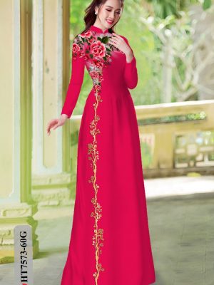 Vải Áo Dài Hoa Hồng kiểu mới AD HT7573 25 1604906368 532 Vai Ao Dai Hoa Hong kieu moi AD HT7573