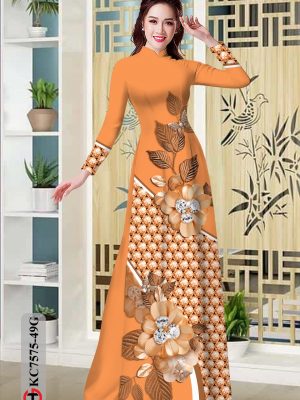 Vải Áo Dài Hoa In 3D mới ra AD KC7575 20 1604906650 289 Vai Ao Dai Hoa In 3D moi ra AD KC7575