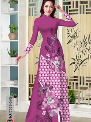 Vải Áo Dài Hoa In 3D mới ra AD KC7575 25 1604906652 764 Vai Ao Dai Hoa In 3D moi ra AD KC7575