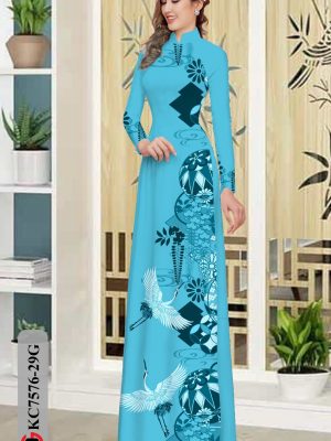 Vải Áo Dài Chim Hạc kiểu mới AD KC7576 29 1604906821 920 Vai Ao Dai Chim Hac kieu moi AD KC7576