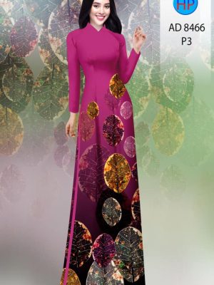 Vải Áo Dài Hình Lá kiểu mới AD 8466 28 1604907109 981 Vai Ao Dai Hinh La kieu moi AD 8466