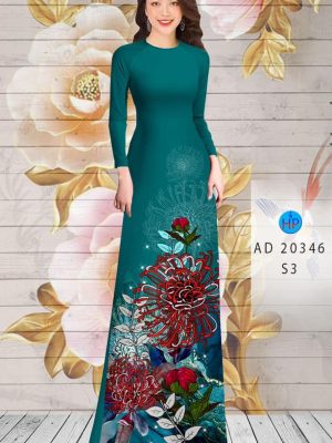 Vải Áo Dài Hoa 3D mới ra AD 20346 20 1604907452 318 Vai Ao Dai Hoa 3D moi ra AD 20346