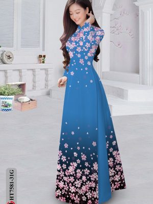 Vải Áo Dài Hoa In 3D kiểu mới AD HT7581 26 1605082911 596 Vai Ao Dai Hoa In 3D kieu moi AD HT7581