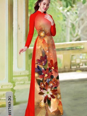 Vải Áo Dài Hoa In 3D thiết kế 2020 AD HT7583 17 1605083373 835 Vai Ao Dai Hoa In 3D thiet ke 2020 AD