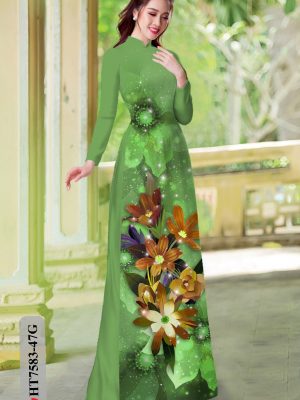 Vải Áo Dài Hoa In 3D thiết kế 2020 AD HT7583 29 1605083377 361 Vai Ao Dai Hoa In 3D thiet ke 2020 AD