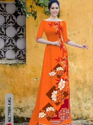 Vải Áo Dài Hoa In 3D mới ra AD KC7585 19 1605083777 93 Vai Ao Dai Hoa In 3D moi ra AD KC7585
