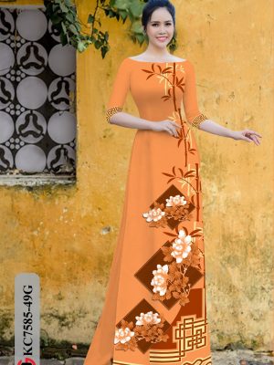 Vải Áo Dài Hoa In 3D mới ra AD KC7585 26 1605083779 776 Vai Ao Dai Hoa In 3D moi ra AD KC7585