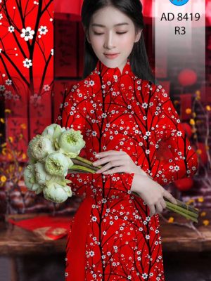 Vải Áo Dài Hoa Nhí kiểu mới AD 8419 29 1605084091 650 Vai Ao Dai Hoa Nhi kieu moi AD 8419