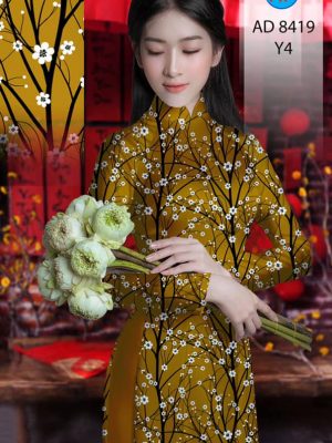 Vải Áo Dài Hoa Nhí kiểu mới AD 8419 35 1605084092 49 Vai Ao Dai Hoa Nhi kieu moi AD 8419