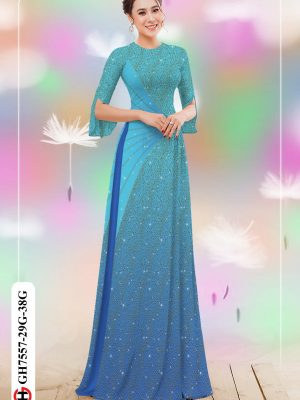 Vải Áo Dài Hoa In 3D kiểu mới AD GH7557 28 1605084907 204 Vai Ao Dai Hoa In 3D kieu moi AD GH7557