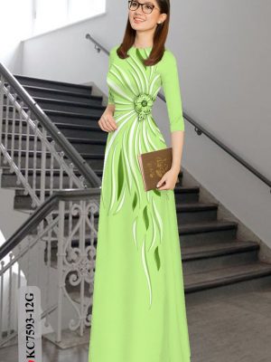 Vải Áo Dài Hoa In 3D thiết kế 2020 AD KC7593 27 1605085530 287 Vai Ao Dai Hoa In 3D thiet ke 2020 AD