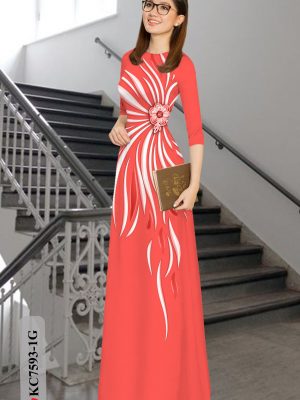 Vải Áo Dài Hoa In 3D thiết kế 2020 AD KC7593 29 1605085530 892 Vai Ao Dai Hoa In 3D thiet ke 2020 AD