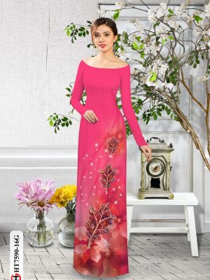 Vải Áo Dài Giáng Sinh kiểu mới AD HT7590 18 1605086125 343 Vai Ao Dai Giang Sinh kieu moi AD HT7590
