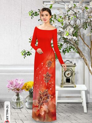 Vải Áo Dài Giáng Sinh kiểu mới AD HT7590 20 1605086125 926 Vai Ao Dai Giang Sinh kieu moi AD HT7590