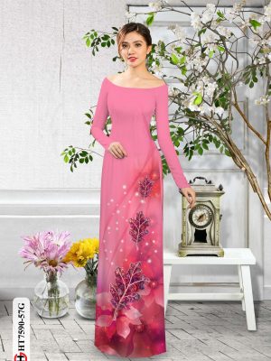 Vải Áo Dài Giáng Sinh kiểu mới AD HT7590 25 1605086126 556 Vai Ao Dai Giang Sinh kieu moi AD HT7590