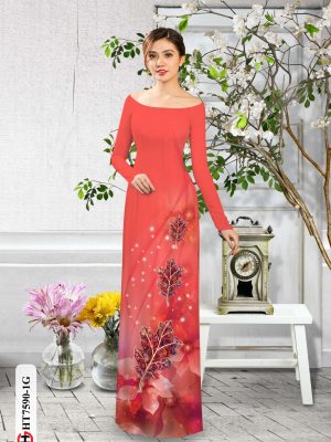 Vải Áo Dài Giáng Sinh kiểu mới AD HT7590 28 1605086127 376 Vai Ao Dai Giang Sinh kieu moi AD HT7590