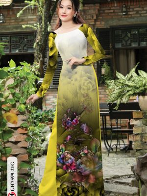 Vải Áo Dài Hoa In 3D kiểu mới AD GH7599 20 1605235385 666 Vai Ao Dai Hoa In 3D kieu moi AD GH7599