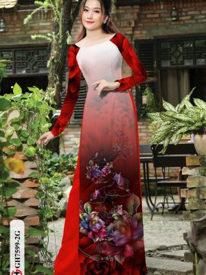 Vải Áo Dài Hoa In 3D kiểu mới AD GH7599 22 1605235385 963 Vai Ao Dai Hoa In 3D kieu moi AD GH7599
