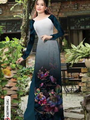 Vải Áo Dài Hoa In 3D kiểu mới AD GH7599 27 1605235386 529 Vai Ao Dai Hoa In 3D kieu moi AD GH7599