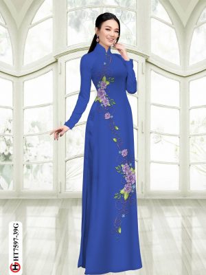Vải Áo Dài Hoa In 3D kiểu mới AD HT7597 18 1605240403 711 Vai Ao Dai Hoa In 3D kieu moi AD HT7597