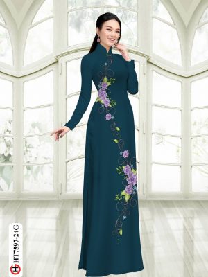 Vải Áo Dài Hoa In 3D kiểu mới AD HT7597 24 1605240404 162 Vai Ao Dai Hoa In 3D kieu moi AD HT7597