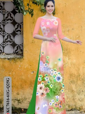 Vải Áo Dài Hoa Cúc kiểu mới AD KC7616 27 1605496395 46 Vai Ao Dai Hoa Cuc kieu moi AD KC7616