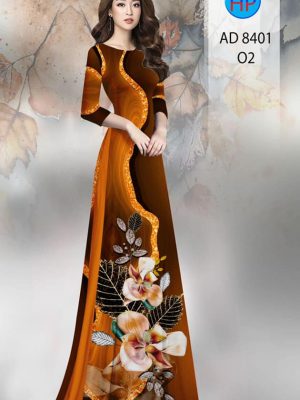 Vải Áo Dài Hoa In 3D mới ra AD 8401 24 1605498064 105 Vai Ao Dai Hoa In 3D moi ra AD 8401