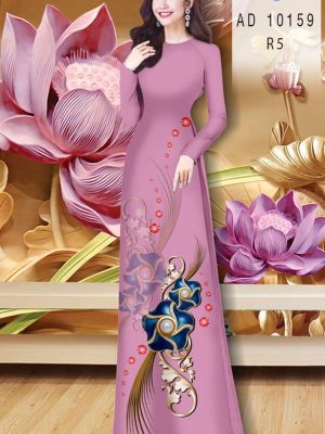 Vải Áo Dài Hoa In 3D thiết kế 2020 AD 10159 25 1605498614 385 Vai Ao Dai Hoa In 3D thiet ke 2020 AD