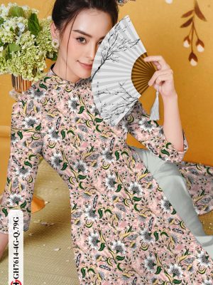 Vải Áo Dài Hoa Đều mới ra AD GH7614 25 1605499570 888 Vai Ao Dai Hoa Deu moi ra AD GH7614