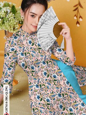 Vải Áo Dài Hoa Đều mới ra AD GH7614 26 1605499571 180 Vai Ao Dai Hoa Deu moi ra AD GH7614