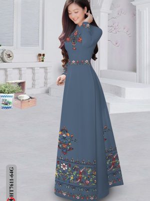 Vải Áo Dài Hoa In 3D thiết kế 2020 AD HT7611 26 1605500096 195 Vai Ao Dai Hoa In 3D thiet ke 2020 AD