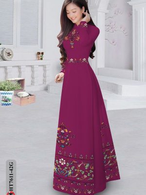 Vải Áo Dài Hoa In 3D thiết kế 2020 AD HT7611 31 1605500097 515 Vai Ao Dai Hoa In 3D thiet ke 2020 AD