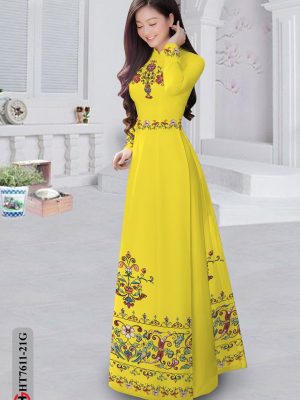 Vải Áo Dài Hoa In 3D thiết kế 2020 AD HT7611 34 1605500098 300 Vai Ao Dai Hoa In 3D thiet ke 2020 AD