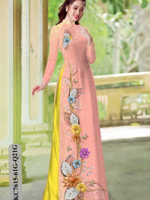 Vải Áo Dài Hoa In 3D thiết kế 2020 AD KC7615 27 1605500753 245 Vai Ao Dai Hoa In 3D thiet ke 2020 AD