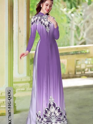 Vải Áo Dài Hoa Văn kiểu mới AD KC7607 24 1605509006 169 Vai Ao Dai Hoa Van kieu moi AD KC7607