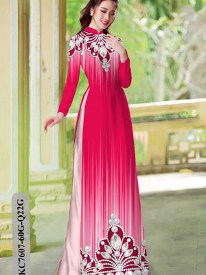 Vải Áo Dài Hoa Văn kiểu mới AD KC7607 25 1605509006 269 Vai Ao Dai Hoa Van kieu moi AD KC7607