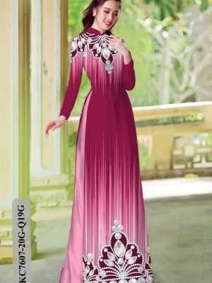 Vải Áo Dài Hoa Văn kiểu mới AD KC7607 27 1605509007 878 Vai Ao Dai Hoa Van kieu moi AD KC7607