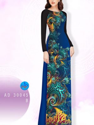 Vải Áo Dài Hoa In 3D kiểu mới AD 30045 35 1605509208 405 Vai Ao Dai Hoa In 3D kieu moi AD 30045