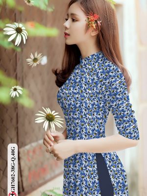 Vải Áo Dài Hoa Cúc Nhí thiết kế 2020 AD GH7602 18 1605515218 381 Vai Ao Dai Hoa Cuc Nhi thiet ke 2020 AD
