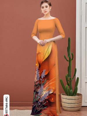 Vải Áo Dài Hoa In 3D kiểu mới AD HT7604 22 1605515617 979 Vai Ao Dai Hoa In 3D kieu moi AD HT7604